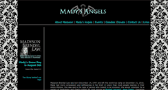 Desktop Screenshot of madysangels.org
