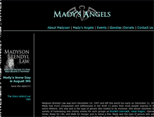 Tablet Screenshot of madysangels.org